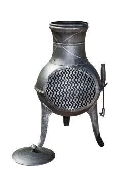 La Hacienda Panama Cast Iron & Steel Chiminea 7 La Hacienda Panama Cast Iron & Steel Chiminea -Gardens and Outdoor Stores la hacienda panama cast iron steel chiminea5055025591182 02c BQ