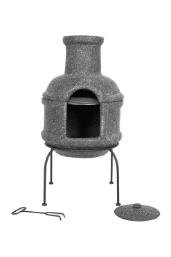 La Hacienda Teplo Clay Chiminea -Gardens and Outdoor Stores la hacienda teplo clay chiminea5055025672102 01c bq