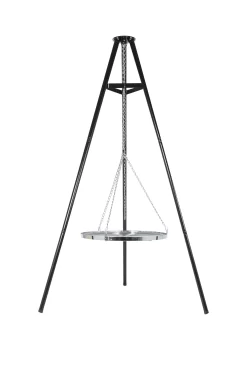 La Hacienda Tripod Hanging Grill -Gardens and Outdoor Stores la hacienda tripod hanging grill5055025586126 02c BQ