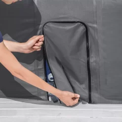 Lay-Z-Spa Grey Square Hot Tub Cover -Gardens and Outdoor Stores lay z spa grey square hot tub cover6941607321287 37c