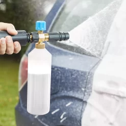 Mac Allister Brass Pressure Washer Foamer -Gardens and Outdoor Stores mac allister brass pressure washer foamer5059340087634 02i