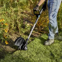 Mac Allister MGT45028 450W Corded Grass Trimmer -Gardens and Outdoor Stores mac allister mgt45028 450w corded grass trimmer5059340239330 03i
