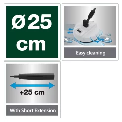 Mac Allister Pressure Washer Brush -Gardens and Outdoor Stores mac allister pressure washer brush5059340087641 01t