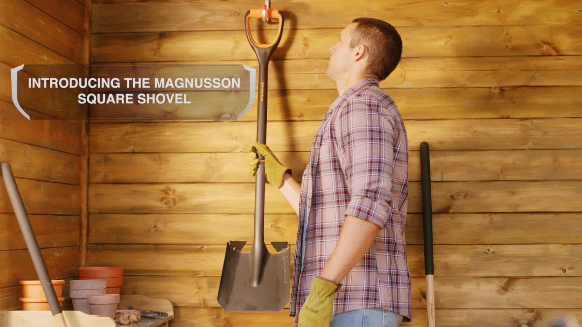 Magnusson Square D Handle Shovel 4 Magnusson Square D Handle Shovel - Image 2