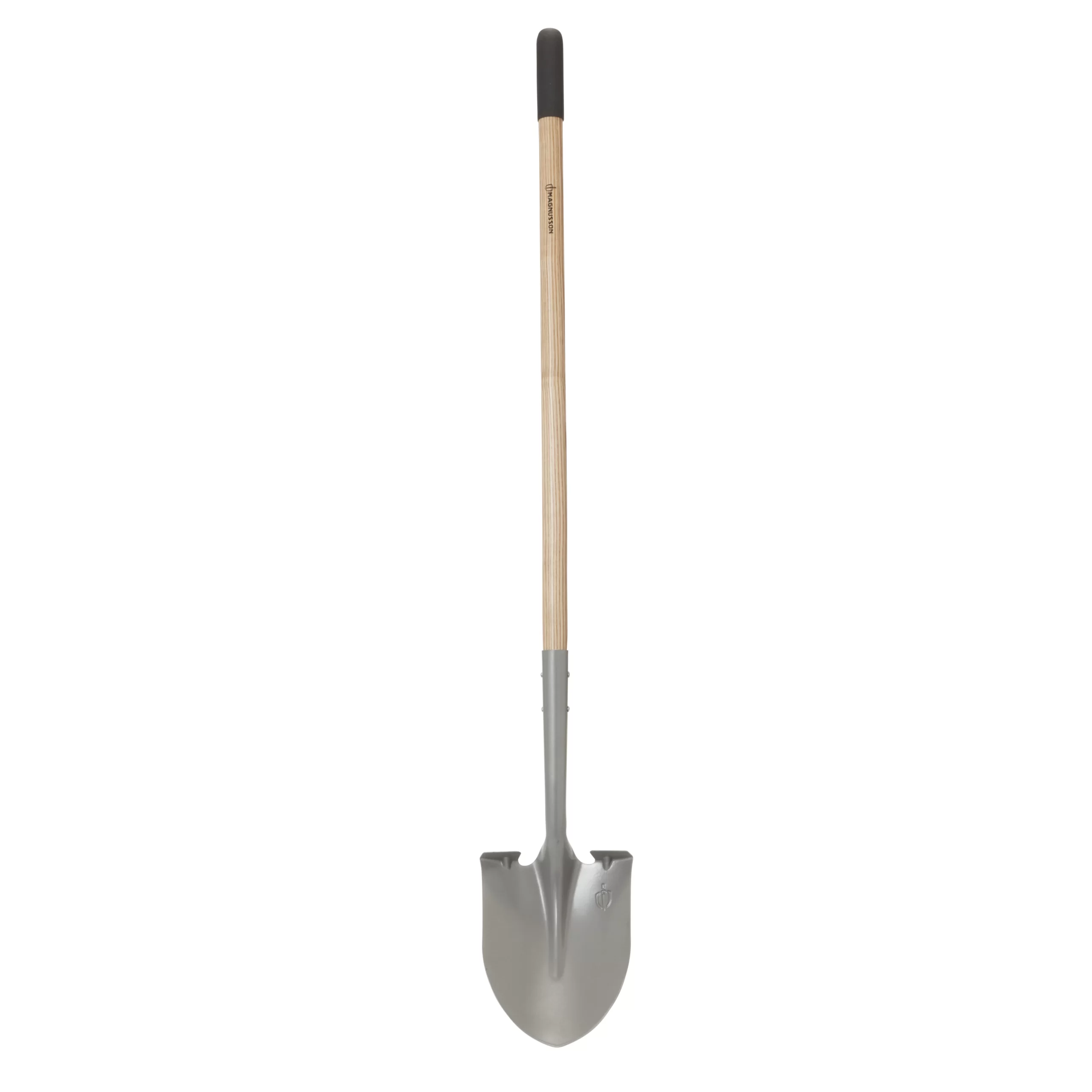 Magnusson Wooden Pointed Straight Handle Shovel 4 Magnusson Wooden Pointed Straight Handle Shovel - Image 2