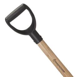 Magnusson Wooden Square D Handle Shovel -Gardens and Outdoor Stores magnusson wooden square d handle shovel5059340086583 37c