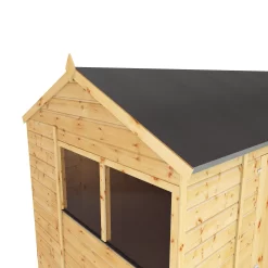 Mercia 10x6 Ft Reverse Apex Tongue & Groove Wooden 4 Windows Shed With Floor 15 Mercia 10x6 Ft Reverse Apex Tongue & Groove Wooden 4 Windows Shed With Floor -Gardens and Outdoor Stores mercia 10x6 ft reverse apex tongue groove wooden 4 windows shed with floor5029442006567 39c bq