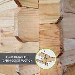 Mercia 10x8 Pent Tongue & Groove Cabin With Double Door -Gardens and Outdoor Stores mercia 10x8 pent tongue groove cabin with double door5029442002446 40c bq