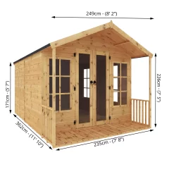 Mercia 12x8 Apex Shiplap Summer House With Double Door -Gardens and Outdoor Stores mercia 12x8 apex shiplap summer house with double door5029442075983 01t BQ