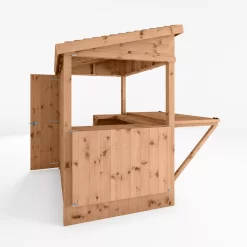 Mercia 6x4 Ft Pent Tongue & Groove Wooden Garden Bar With Single Door 14 Mercia 6x4 Ft Pent Tongue & Groove Wooden Garden Bar With Single Door -Gardens and Outdoor Stores mercia 6x4 ft pent tongue groove wooden garden bar with single door5029442007250 03c