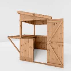 Mercia 6x4 Ft Pent Tongue & Groove Wooden Garden Bar With Single Door 15 Mercia 6x4 Ft Pent Tongue & Groove Wooden Garden Bar With Single Door -Gardens and Outdoor Stores mercia 6x4 ft pent tongue groove wooden garden bar with single door5029442007250 04c