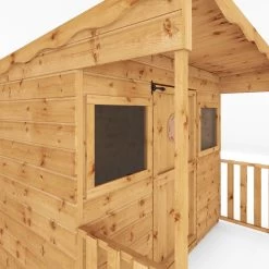 Mercia 6x5 Timber Playhouse Assembly Required -Gardens and Outdoor Stores mercia 6x5 timber playhouse assembly required5029442089683 03c