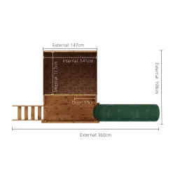 Mercia 7x5 Poppy European Softwood Tower Slide Playhouse Assembly Required 10 Mercia 7x5 Poppy European Softwood Tower Slide Playhouse Assembly Required -Gardens and Outdoor Stores mercia 7x5 poppy european softwood tower slide playhouse assembly required5029442076386 02t bq