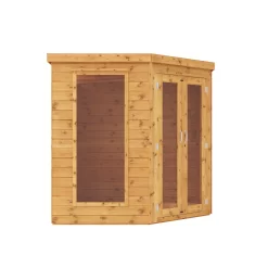 Mercia 7x7 Pent Shiplap Summer House With Double Door -Gardens and Outdoor Stores mercia 7x7 pent shiplap summer house with double door5029442076546 03c bq