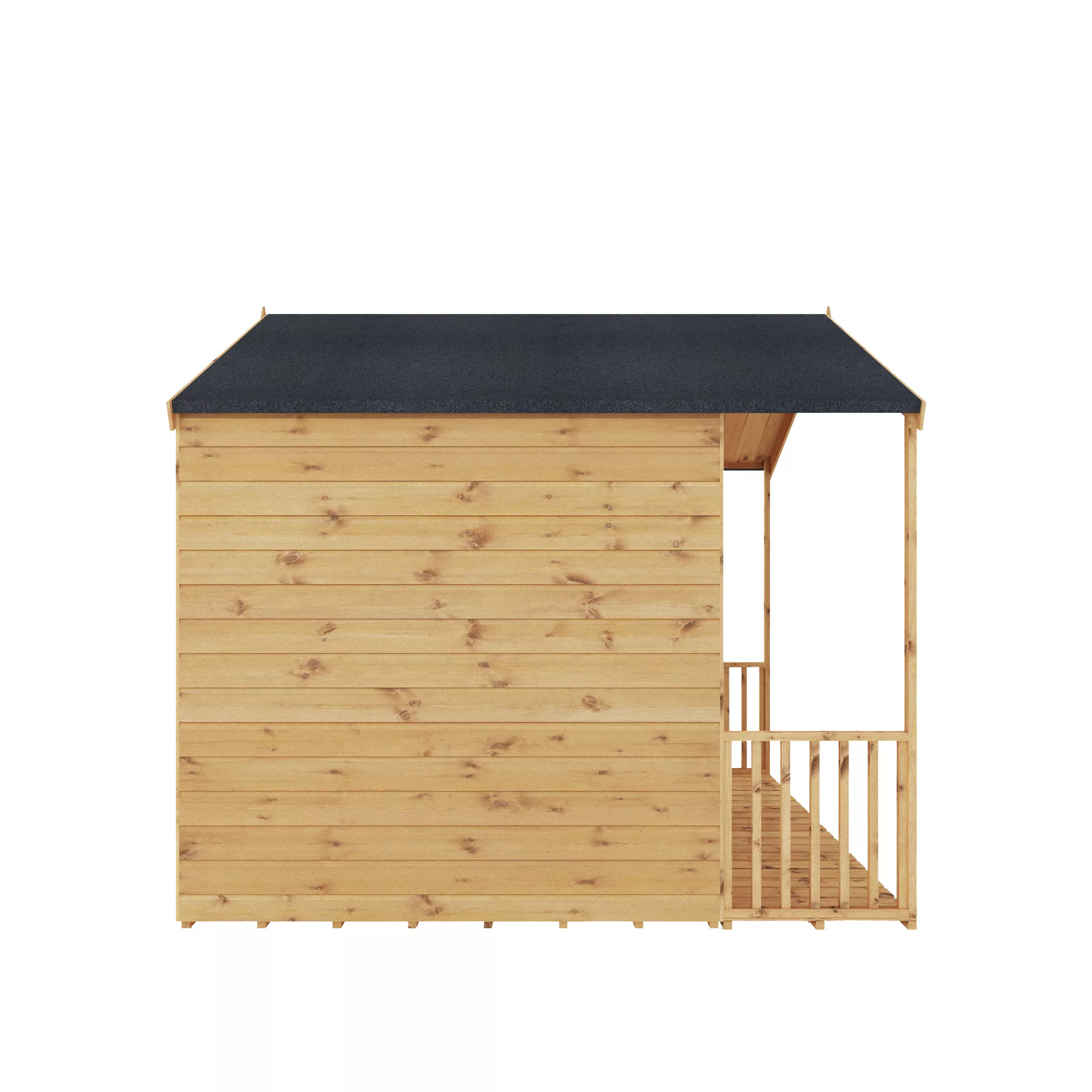 Mercia 8x8 Apex Shiplap Summer House With Double Door 5 Mercia 8x8 Apex Shiplap Summer House With Double Door - Image 3