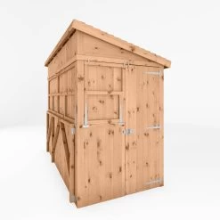 Mercia Garden Bar 9x4 Ft Pent Tongue & Groove Solid Wood Garden Bar With Single Door -Gardens and Outdoor Stores mercia garden bar 9x4 ft pent tongue groove solid wood garden bar with single door5029442008752 03c