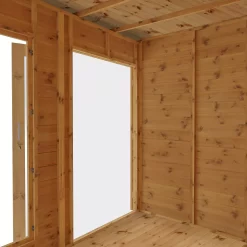 Mercia Maine 10x6 Ft Pent Shiplap Wooden Summer House With Double Door -Gardens and Outdoor Stores mercia maine 10x6 ft pent shiplap wooden summer house with double door5029442002552 03c