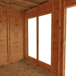 Mercia Maine 10x6 Ft Pent Shiplap Wooden Summer House With Double Door -Gardens and Outdoor Stores mercia maine 10x6 ft pent shiplap wooden summer house with double door5029442002552 04c