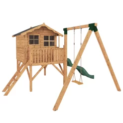 Mercia Playhouse Brown Slide 13 Mercia Playhouse Brown Slide -Gardens and Outdoor Stores mercia playhouse brown slide5029442002279 01c BQ