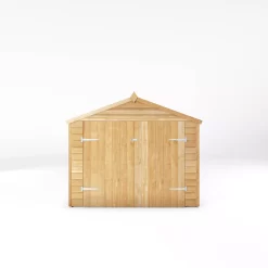 Mercia Solid Wood 3x7 Overlap Apex Bike Store -Gardens and Outdoor Stores mercia solid wood 3x7 overlap apex bike store5029442001012 02c