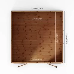 Mercia Sussex 8x8 Ft Apex Shiplap Wooden Summer House With Double Door -Gardens and Outdoor Stores mercia sussex 8x8 ft apex shiplap wooden summer house with double door5029442006901 02t