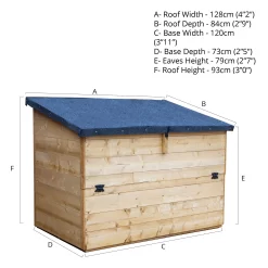 Mercia Tongue & Groove Solid Wood Lift Up Sloping Garden Storage 12 Mercia Tongue & Groove Solid Wood Lift Up Sloping Garden Storage -Gardens and Outdoor Stores mercia tongue groove solid wood lift up sloping garden storage5029442006659 01t