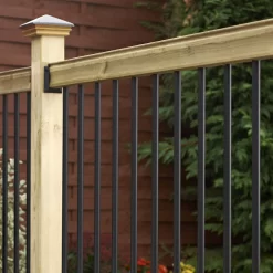 Metsä Wood Traditional Pine Decking Rail Kit,, 0.32m²