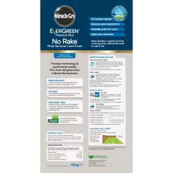 Miracle-Gro No Rake Lawn Fertiliser Granules 200m² 20kg 6 Miracle-Gro No Rake Lawn Fertiliser Granules 200m² 20kg -Gardens and Outdoor Stores miracle gro no rake lawn fertiliser granules 200m 20kg5010272183788 04c BQ