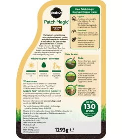 Miracle-Gro Patch Magic Spot Repair 6m² 1.3kg 10 Miracle-Gro Patch Magic Spot Repair 6m² 1.3kg -Gardens and Outdoor Stores miracle gro patch magic spot repair 6m 1 3kg5010272090611 04c bq