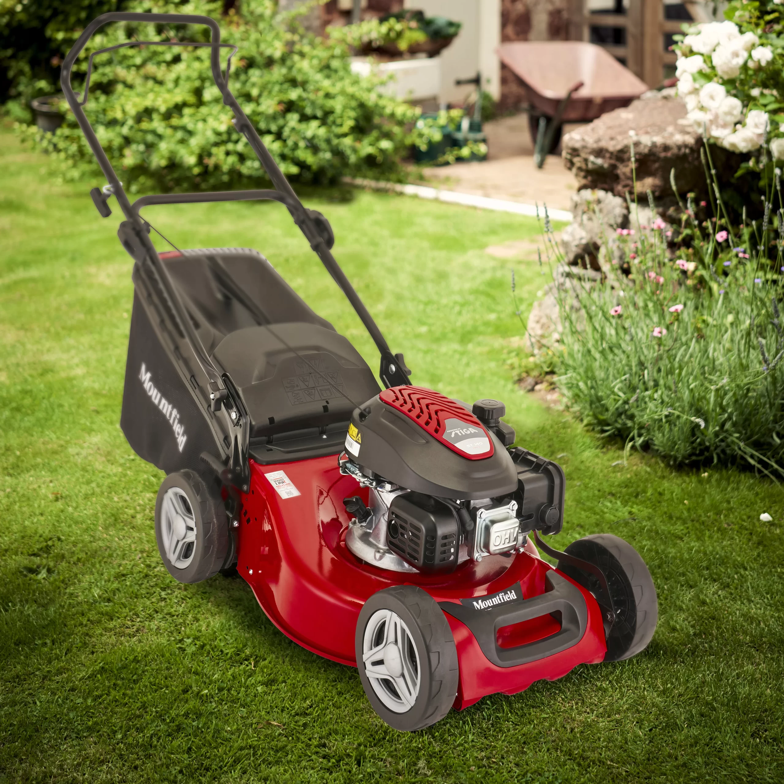 Mountfield HP185 139cc Petrol Rotary Lawnmower 4 Mountfield HP185 139cc Petrol Rotary Lawnmower - Image 2