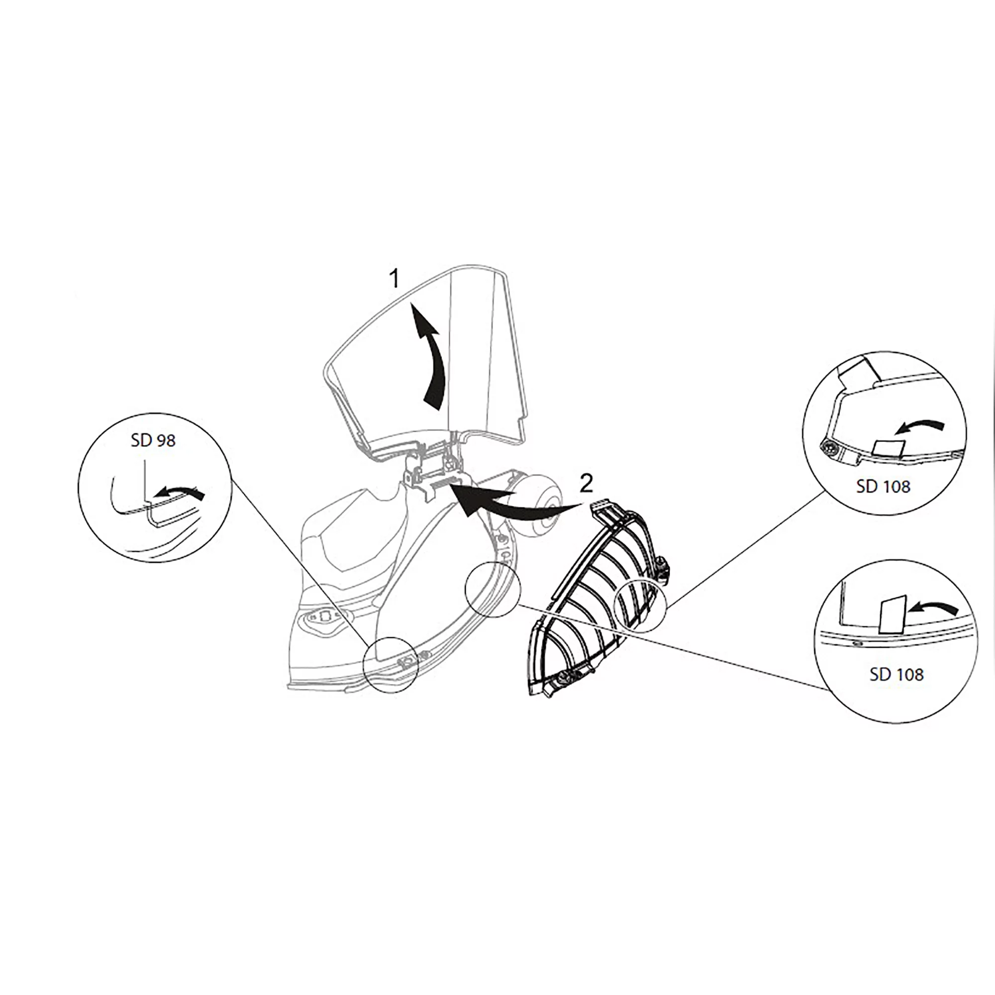 Mountfield Mulching Plug SD108 4 Mountfield Mulching Plug SD108 - Image 2