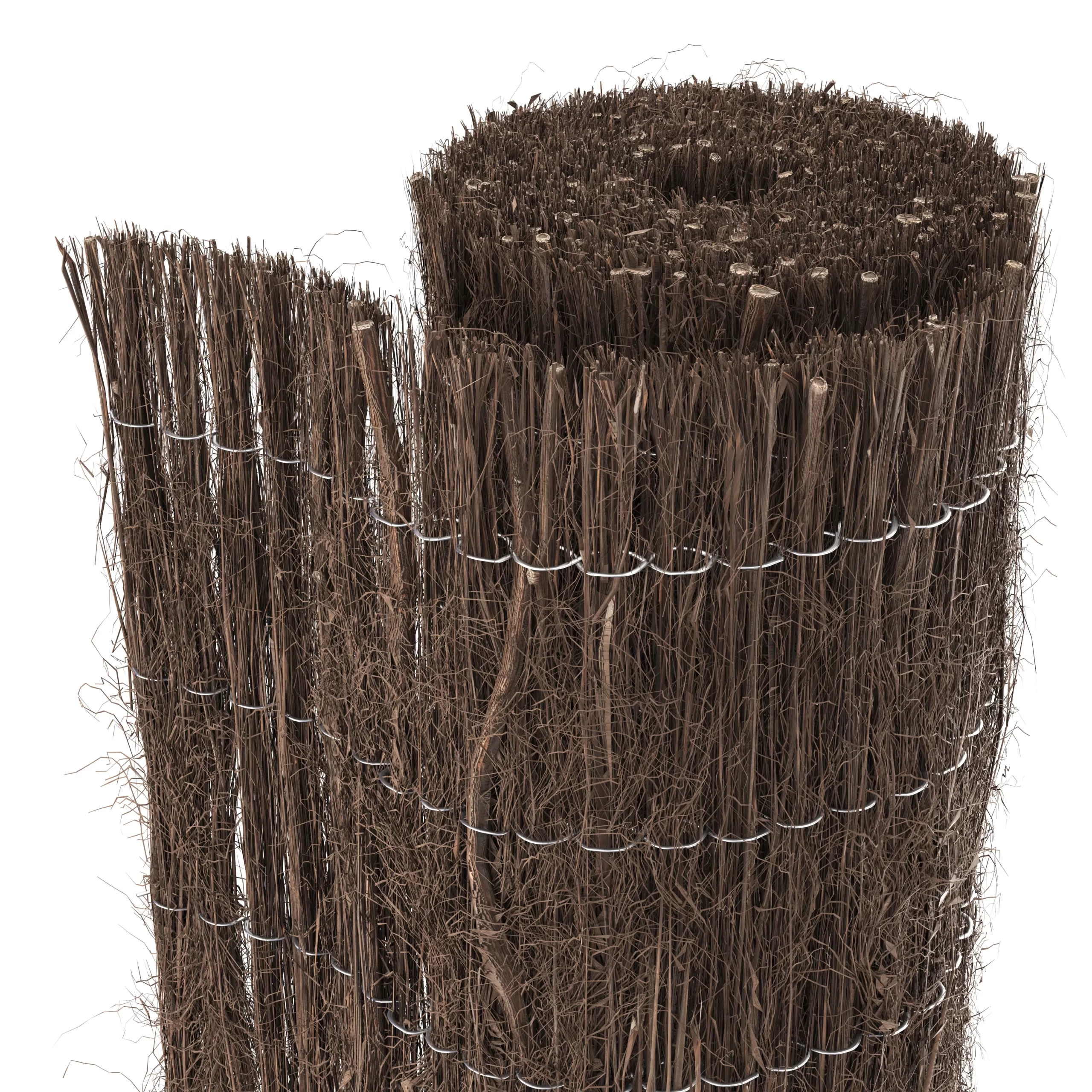 Natural Brushwood Garden Screen (H)1m (W)3m 5 Natural Brushwood Garden Screen (H)1m (W)3m - Image 3