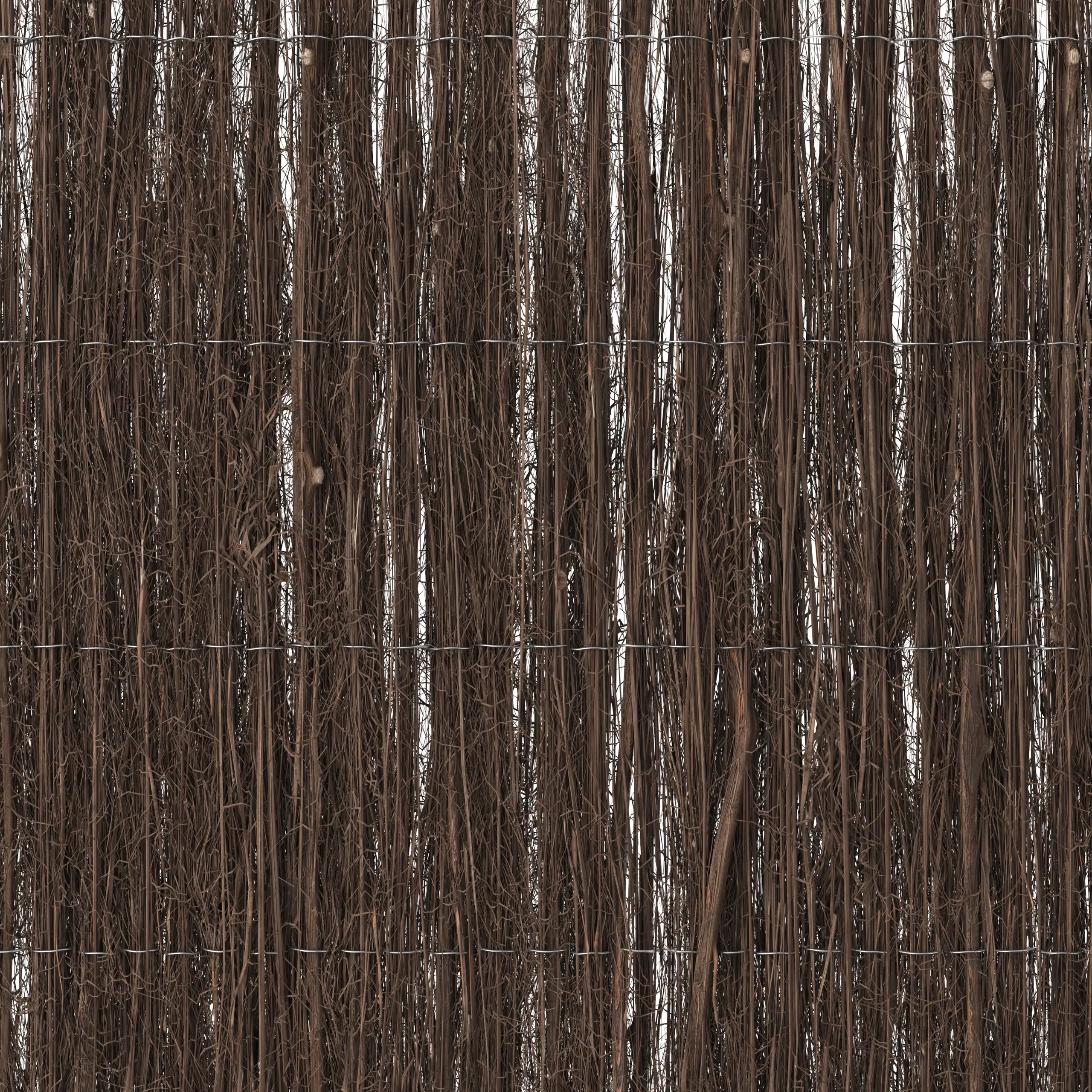 Natural Brushwood Garden Screen (H)1m (W)3m 6 Natural Brushwood Garden Screen (H)1m (W)3m - Image 4