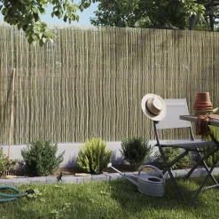 Natural Reed Garden Screen (H)1.5m (W)3m -Gardens and Outdoor Stores natural reed garden screen h 1 5m w 3m5059340672151 01i