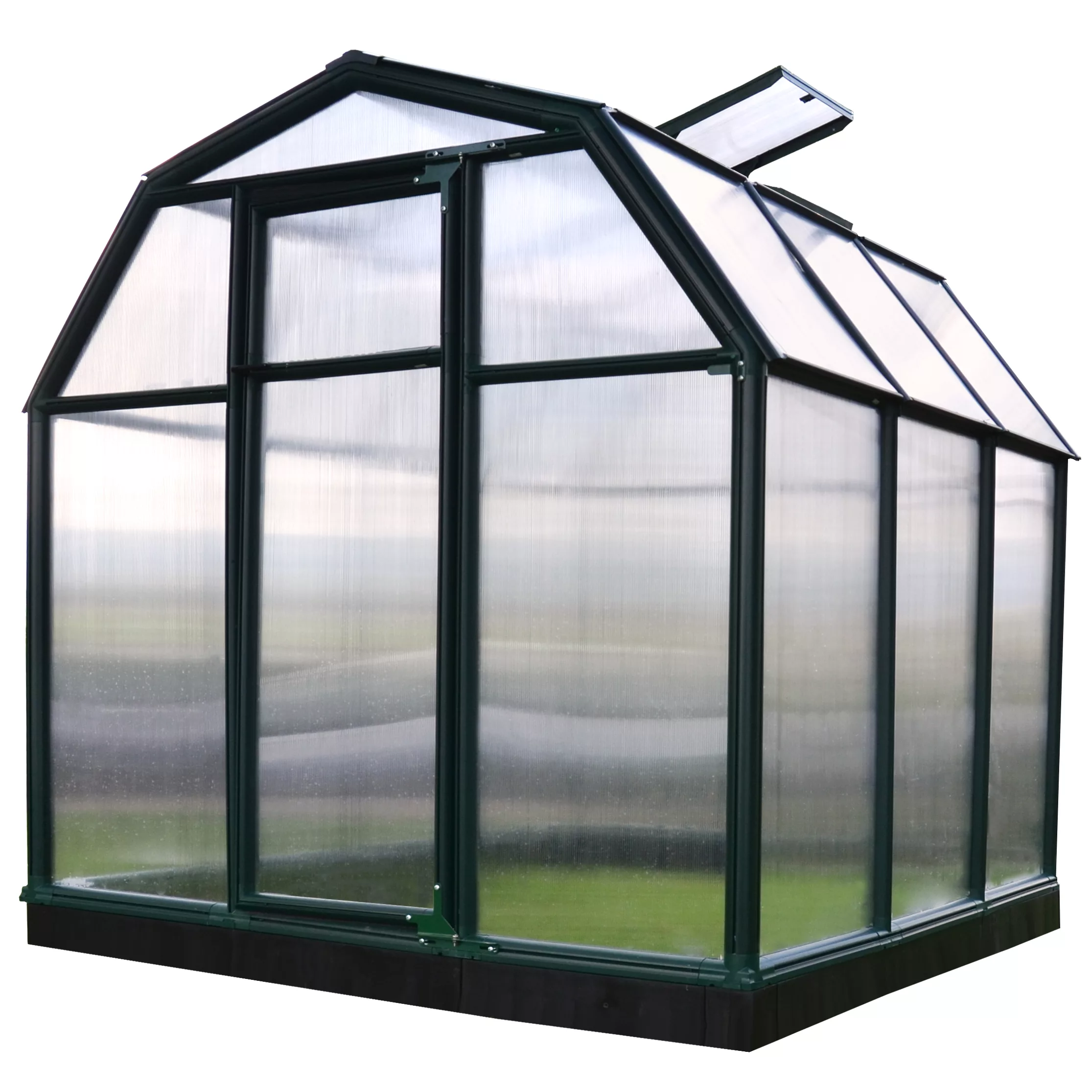 Palram - Canopia Eco Grow Green 6x6 Greenhouse 6 Palram - Canopia Eco Grow Green 6x6 Greenhouse - Image 4