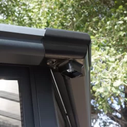 Palram - Canopia Garda Grey Hexagonal Gazebo, (W)5.17m (D)5.95m - Assembly Required -Gardens and Outdoor Stores palram canopia garda grey hexagonal gazebo w 5 17m d 5 95m assembly required7290108137040 07i bq