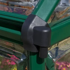Palram - Canopia Harmony Green 6x10 Greenhouse -Gardens and Outdoor Stores palram canopia harmony green 6x10 greenhouse7290103110871 03i bq