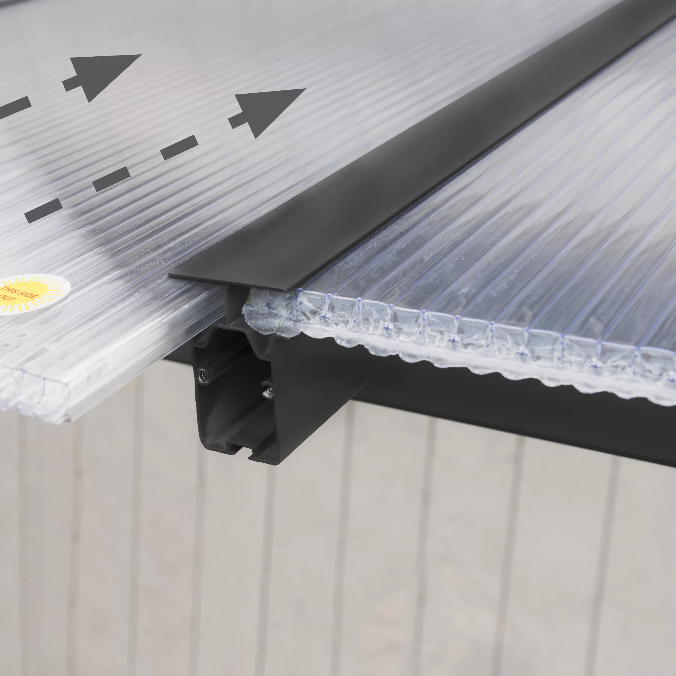 Palram - Canopia Olympia Grey Non-retractable Awning, (L)8.6m (H)3.05m (W)2.95m 7 Palram - Canopia Olympia Grey Non-retractable Awning, (L)8.6m (H)3.05m (W)2.95m - Image 5