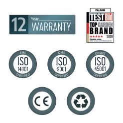 Palram - Canopia Olympia White Non-retractable Awning, (L)5.46m (H)3.05m (W)2.95m -Gardens and Outdoor Stores palram canopia olympia white non retractable awning l 5 46m h 3 05m w 2 95m7290108134018 03t bq