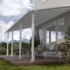 Palram - Canopia Olympia White Non-retractable Awning, (L)7.39m (H)3.05m (W)2.95m
