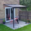 Palram - Canopia Sierra Grey Non-retractable Awning, (L)2.25m (H)3m (W)2.28m -Gardens and Outdoor Stores palram canopia sierra grey non retractable awning l 2 25m h 3m w 2 28m7290108131307 01i bq