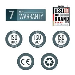 Palram - Canopia Sierra Grey Non-retractable Awning, (L)4.48m (H)3m (W)2.28m 15 Palram - Canopia Sierra Grey Non-retractable Awning, (L)4.48m (H)3m (W)2.28m -Gardens and Outdoor Stores palram canopia sierra grey non retractable awning l 4 48m h 3m w 2 28m7290108138535 02t bq