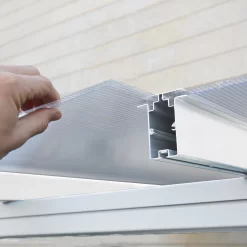 Palram - Canopia Sierra White Non-retractable Awning, (L)3.14m (H)3.05m (W)2.99m -Gardens and Outdoor Stores palram canopia sierra white non retractable awning l 3 14m h 3 05m w 2 99m7290108130300 07i bq