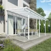 Palram - Canopia Sierra White Non-retractable Awning, (L)4.34m (H)3.05m (W)2.99m 1 Palram - Canopia Sierra White Non-retractable Awning, (L)4.34m (H)3.05m (W)2.99m -Gardens and Outdoor Stores palram canopia sierra white non retractable awning l 4 34m h 3 05m w 2 99m7290108130287 01i bq
