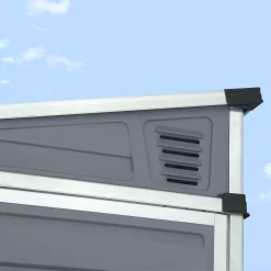 Palram - Canopia Skylight 4x6 Pent Dark Grey Plastic Shed With Floor 18 Palram - Canopia Skylight 4x6 Pent Dark Grey Plastic Shed With Floor -Gardens and Outdoor Stores palram canopia skylight 4x6 pent dark grey plastic shed with floor7290108132717 07i BQ