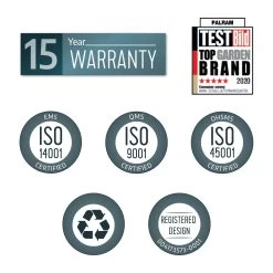 Palram - Canopia Yukon With WPC Floor 11x17.2 Apex Dark Grey Plastic Shed With Floor -Gardens and Outdoor Stores palram canopia yukon with wpc floor 11x17 2 apex dark grey plastic shed with floor7290108139297 03t BQ