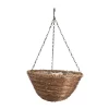 Panacea Fern & Rope Natural Round Rattan Hanging Basket, 35cm 1 Panacea Fern & Rope Natural Round Rattan Hanging Basket, 35cm -Gardens and Outdoor Stores panacea fern rope natural round rattan hanging basket 35cm0093432886359 01c bq
