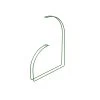Panacea Steel Curved Plant Support Frame (L)47cm (Dia)35cm, Set Of 3 2 Panacea Steel Curved Plant Support Frame (L)47cm (Dia)35cm, Set Of 3 -Gardens and Outdoor Stores panacea steel curved plant support frame l 47cm dia 35cm set of 30093432825488 01c bq