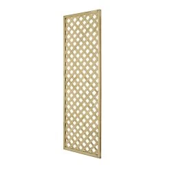 Pine Trellis Panel, Pack Of 5 (W)60cm X (H)180cm -Gardens and Outdoor Stores pine trellis panel pack of 5 w 60cm x h 180cm5013053169940 02bq