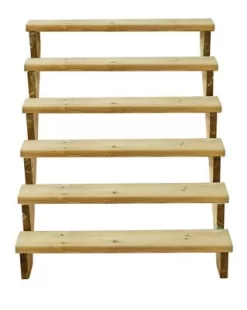 Richard Burbidge Redwood Deck Step (W)1066mm (T)40mm, Set Of 8